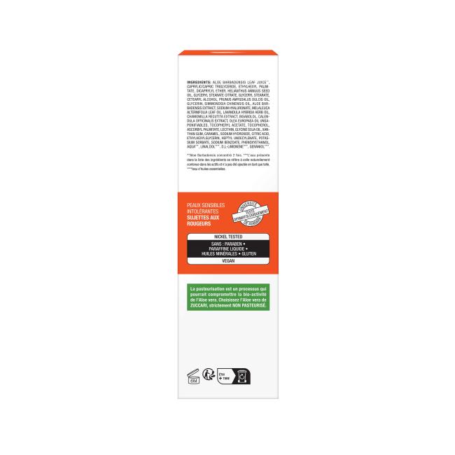 ALOE OIL CREME REPARATRICE Tube 150ml - boite face latérale droite