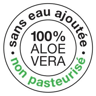 100% ALOE VERA - sans eau ajoutée - non pasteurisé