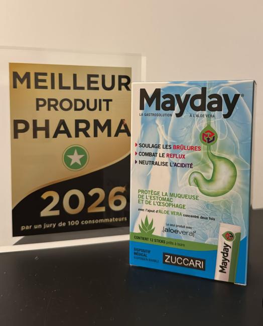Mayday - Meilleur produit pharma 2026