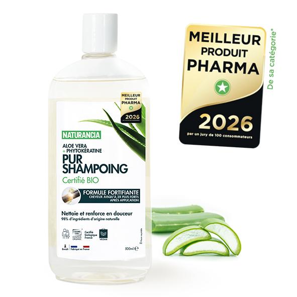 PUR SHAMPOING ALOE BIO Flacon 500ml -- MPP